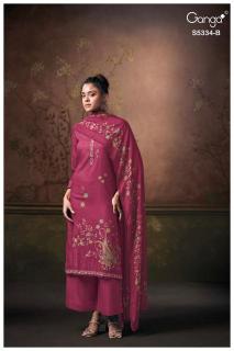 Ganga gavira 5334 jaipur wholesale dress materials