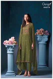 Ganga grelia 5427  wholesale dress material tamil
