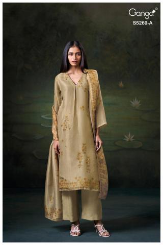 Ganga greyasa 5269 wholesale dress materials in mumbai with price
