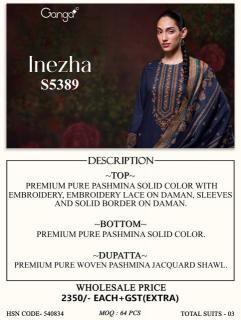 Ganga inezha 5389 wholesale dress material in tamil nadu