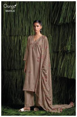 Ganga irevia 5315  ladies dress material wholesale market in surat