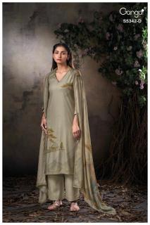 Ganga jorein 5342 wholesale dress material market in chennai