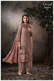 Ganga jorein 5342 wholesale dress material market in chennai