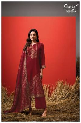 Ganga julika 5552 ladies dress material wholesale market in mumbai