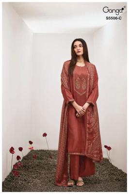 Ganga kanita 5506 best wholesale dress material market in mumbai