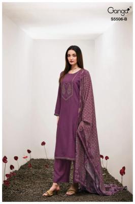 Ganga kanita 5506 best wholesale dress material market in mumbai