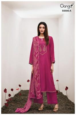 Ganga kanita 5506 best wholesale dress material market in mumbai