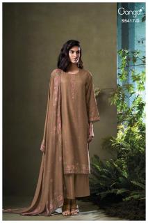 Ganga kenesi 5417 wholesale dress material market in mumbai with price