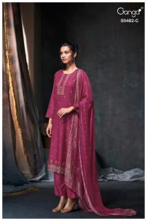 Ganga mohini 5482 surat dress material wholesale market address