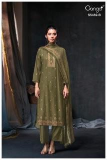 Ganga mohini 5482 surat dress material wholesale market address