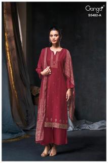 Ganga mohini 5482 surat dress material wholesale market address