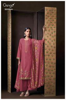Ganga prishta 5359 wholesale dress material jaipur