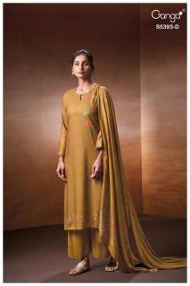 Ganga riveya 5393  ladies dress material wholesale market in ahmedabad