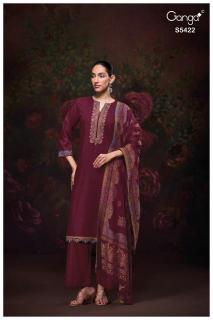 Ganga ruvika 5422 wholesale dress material in pune online