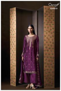 Ganga saviya 5400 wholesale dress material market in ahmedabad