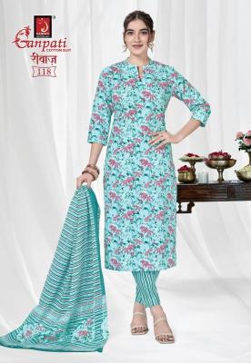 Ganpati riwaz vol 2 ladies dress material wholesale market in surat