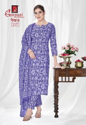 Ganpati riwaz vol 2 ladies dress material wholesale market in surat