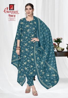 Ganpati riwaz vol 2 ladies dress material wholesale market in surat