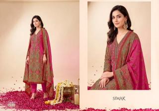Glossy simar  kolkata dress material wholesale market price