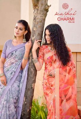 Kashvi charmi-2 wholesale saree market in ahmedabad with price