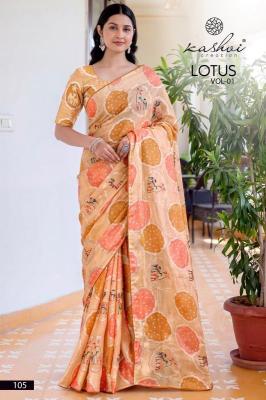 Kashvi lotus vol 1 best wholesale saree market in mumbai with price