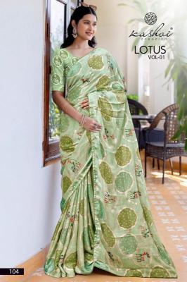 Kashvi lotus vol 1 best wholesale saree market in mumbai with price
