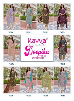 Kavya deepika vol 70 cotton kurti wholesale market in pune