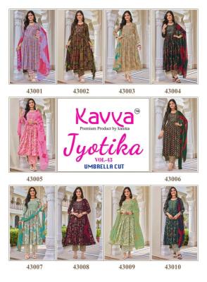 Kavya jyotika vol 43 kurti wholesale market in gujarat
