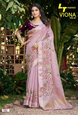 L.T.Fashions viona vol 1 wholesale saree market in kolkata barabazar