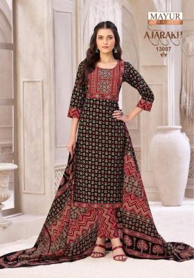 Mayur ajarakh vol-13 wholesale cotton kurti market in ahmedabad with price