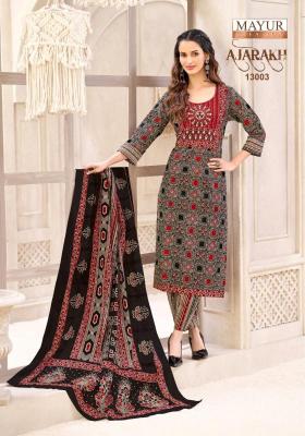 Mayur ajarakh vol-13 wholesale cotton kurti market in ahmedabad with price