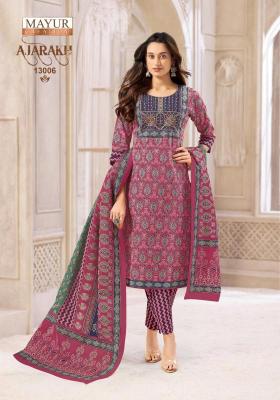 Mayur ajarakh vol-13 wholesale cotton kurti market in ahmedabad with price