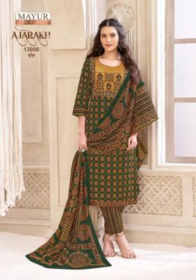 Mayur ajarakh vol-13 wholesale cotton kurti market in ahmedabad with price