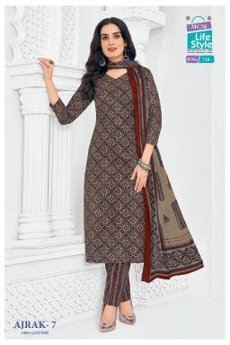 MCM ajrak vol-7  cheapest wholesale kurti market in india