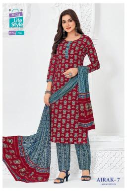 MCM ajrak vol-7  cheapest wholesale kurti market in india