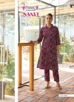  Mystic9 saanvi vol 1  wholesale kurti market in burrabazar kolkata with price