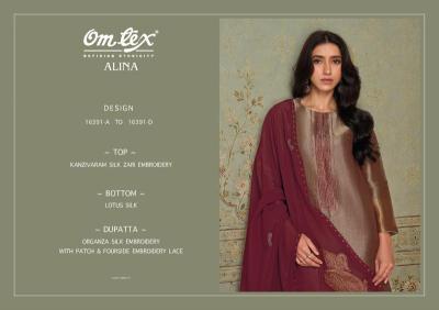 Omtex alina wholesale dress materials in mumbai with price