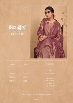 Omtex celeste cotton dress material wholesale market in ahmedabad