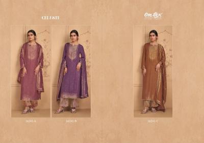 Omtex celeste cotton dress material wholesale market in ahmedabad