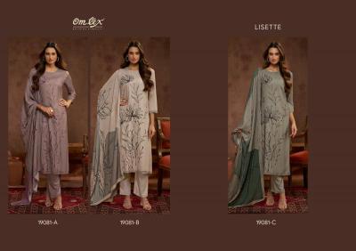 Omtex lisette wholesale dress material market in surat with price
