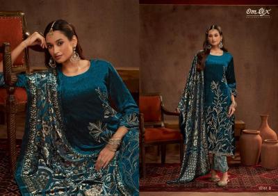 Omtex ritha crush 46 ladies dress material  wholesale market in pune