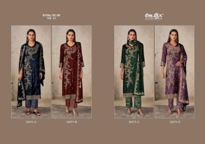 Omtex ritha crush vol 43 branded dress wholesale market in tamilnadu