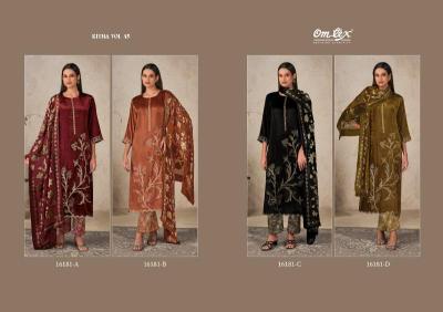 Omtex ritha vol 45 dress material wholesale market in ludhiana