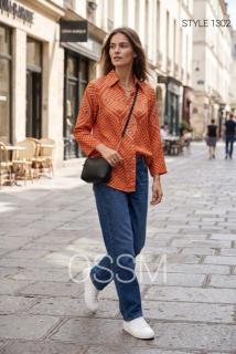 Ossm style 1302 lucknowi kurti wholesale market in surat