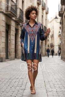 Ossm style 1303 best wholesale kurti market in surat with price