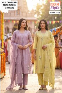 Ossm style 1710 wholesale cotton kurti market in ahmedabad
