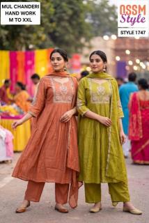 Ossm style 1747  wholesale kurti market in kolkata with price