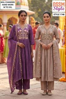 Ossm style 1748 wholesale kurti market in kolkata