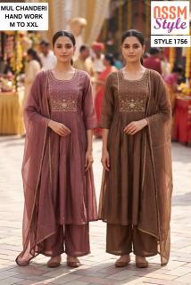 Ossm style 1756 wholesale cotton kurti market in ahmedabad with price