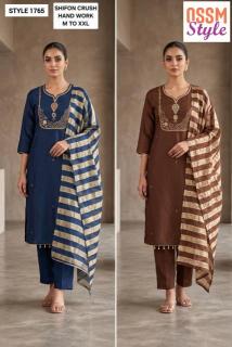 Ossm style 1765  wholesale cotton kurti market in ahmedabad
